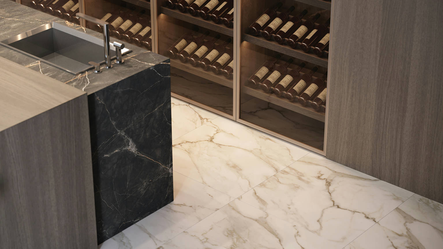 Luxury Amalfi Calacatta 32x32 3 | Revere Tile Company