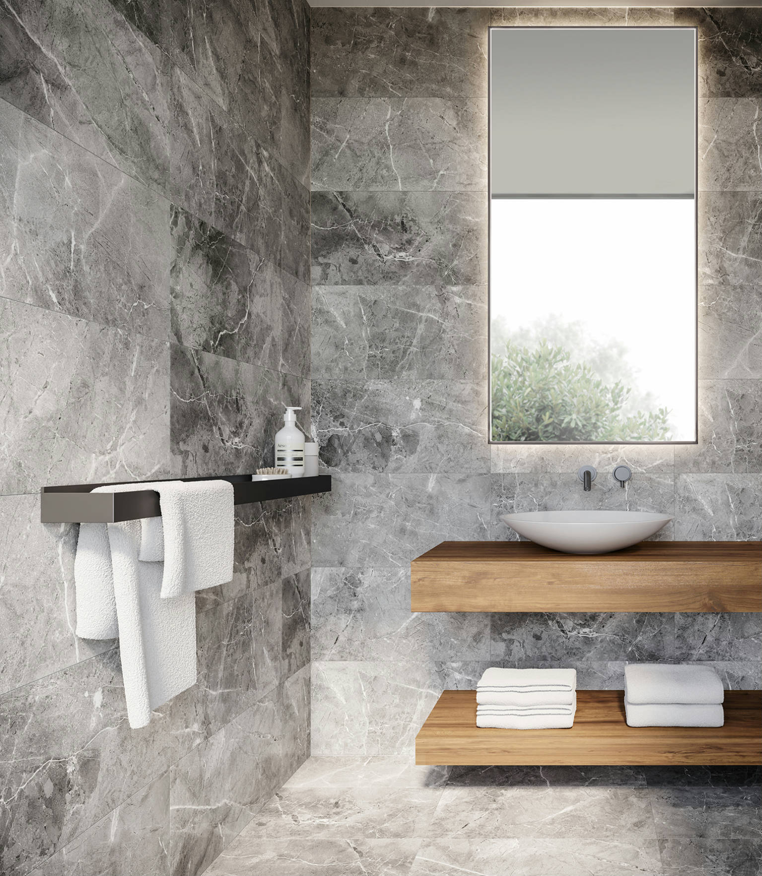 Regency Carbon Matte 12x24 2 | Revere Tile Company