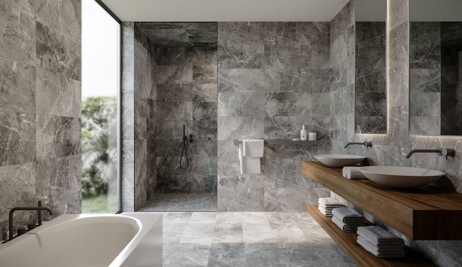 Regency Carbon Matte 12x24 | Revere Tile Company