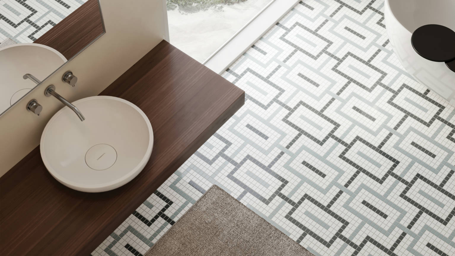 Traditions Dawn Chain Mosaic 3 | Revere Tile Company
